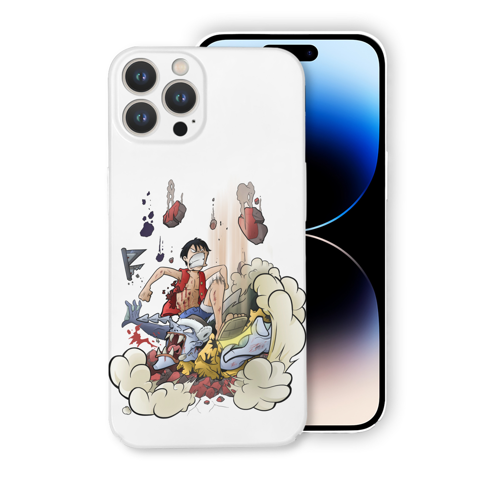 （画像用） ワンピース モンキー・D・ルフィ ONE PIECE Monkey D. Luffy 【iPhone 14シリーズ対応】ハードケース